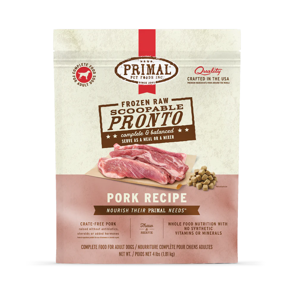 Primal Pronto Raw Frozen Pork