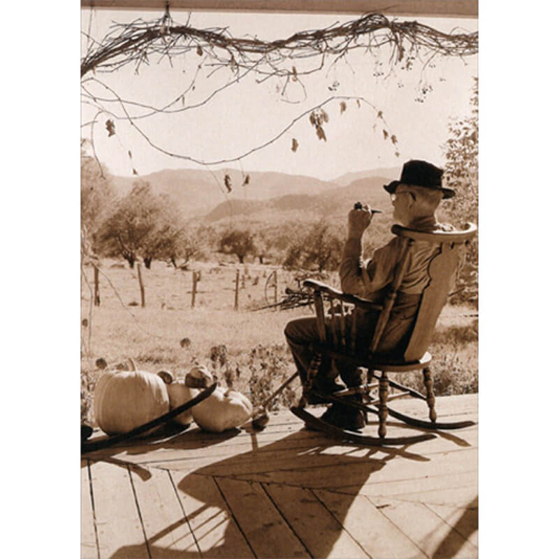 Avanti America Thank You Card - Rocking Chair Porch