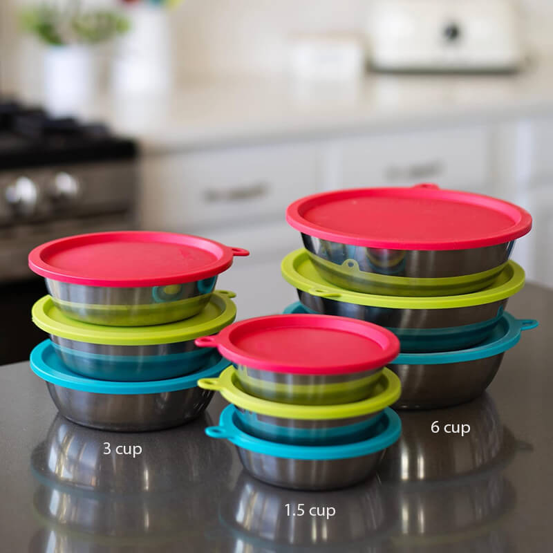 Messy Mutts Bowl & Lid Set