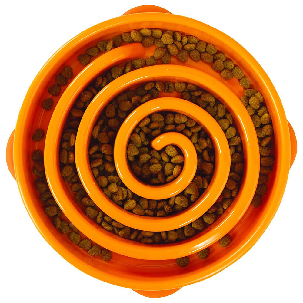 Outward Hound Fun Feeder Orange Large/Regular