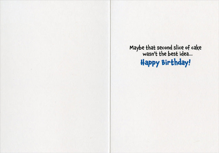 Avanti Birthday Card - Cat Stuck in Pet Door