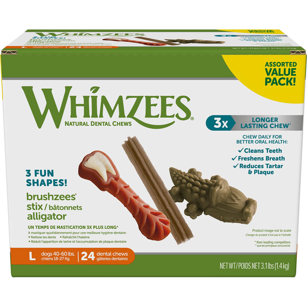 Whimzee Dental Chews Value Pack