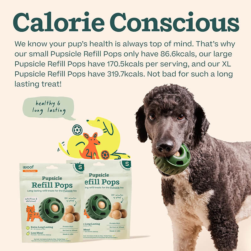 Woof Pupsicle Refill Pops Peanut Butter Beef - Main Image