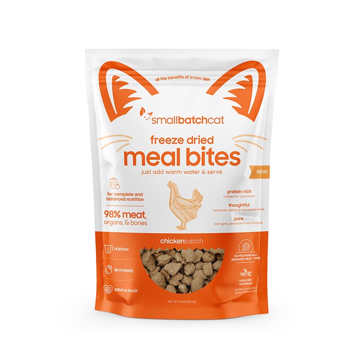 SmallBatch Cat Freeze-Dried Meal Bites Chicken
