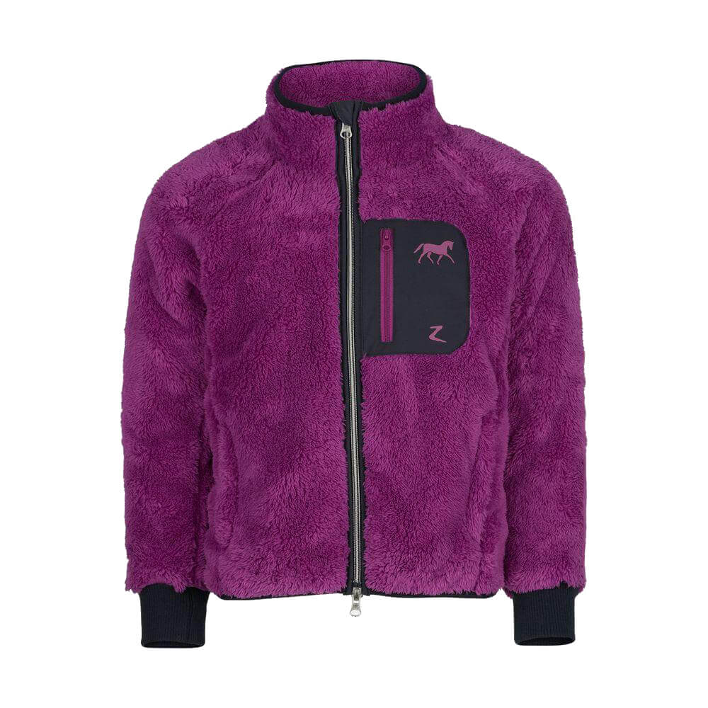 Horze Kid's Landry Fleece Jacket - Main Image