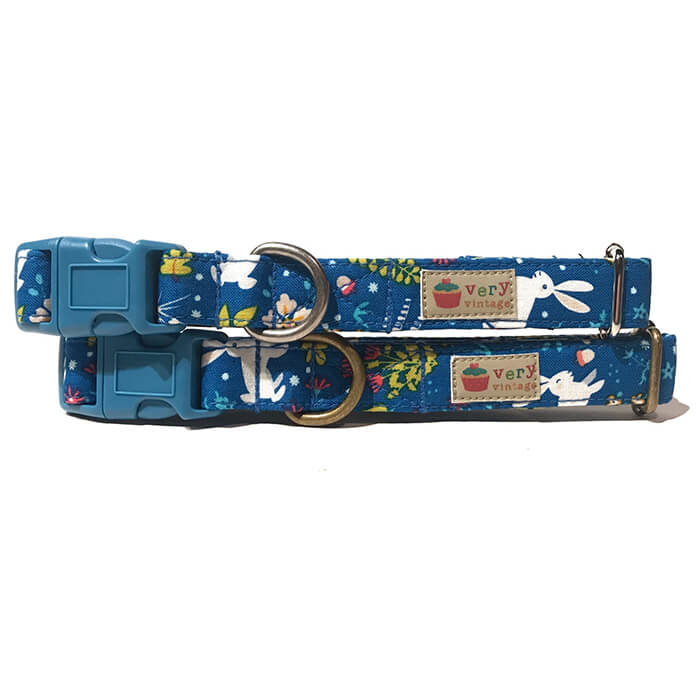 Very Vintage Designs Dog Collar Hippity Hoppity