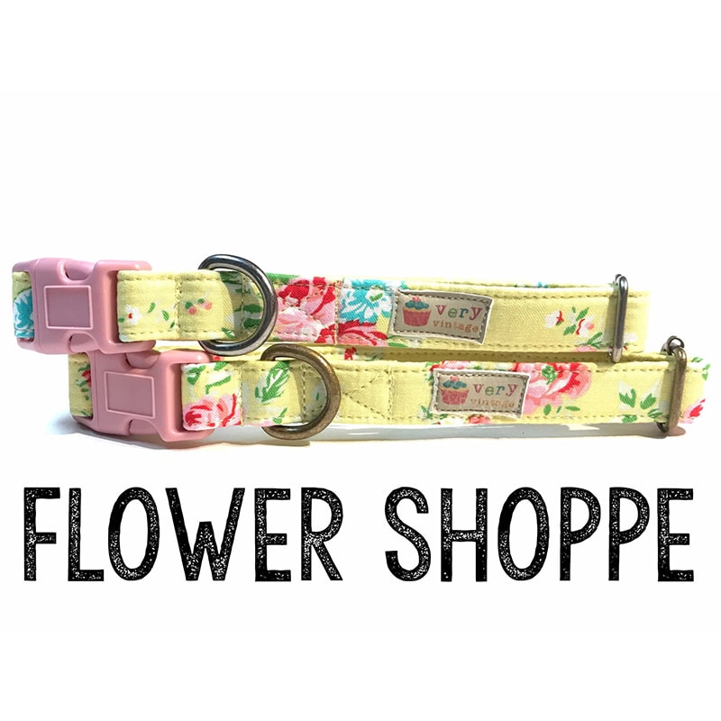 Very Vintage Organic Cotton Collar Flower Shoppe